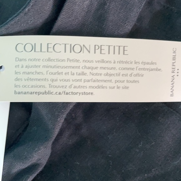 Banana Republic Petite Collection black skirt - Picture 4 of 4